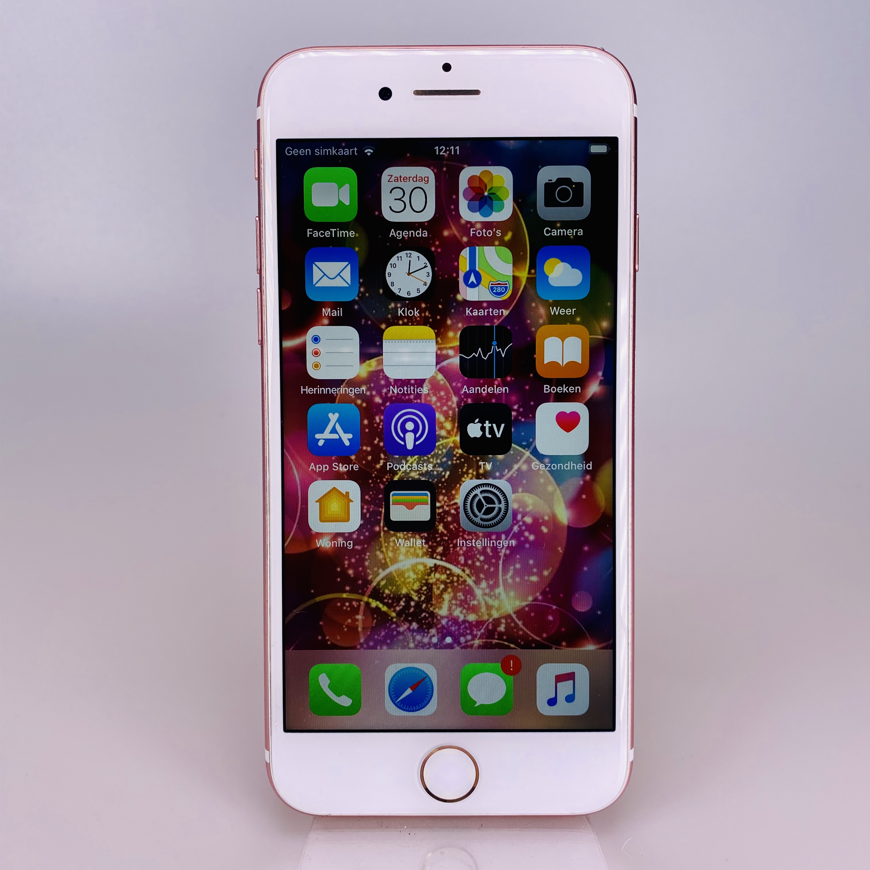 スマートフォン/携帯電話BT97% 美品 iPhone 7 Rose Gold 32 GB au 