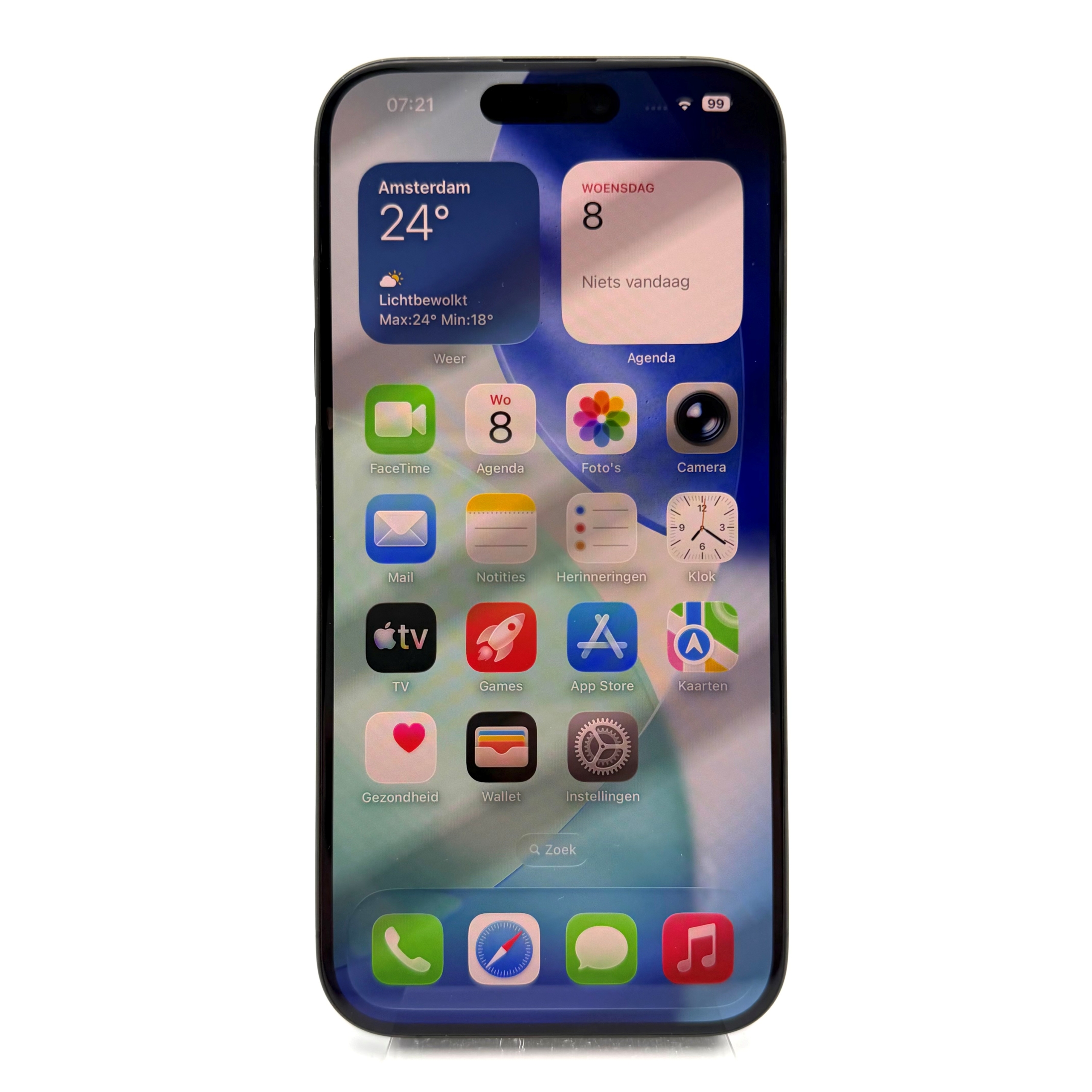 iPhone 15 Pro | 128 GB | Titanium Black | Optie1 Nijkerk